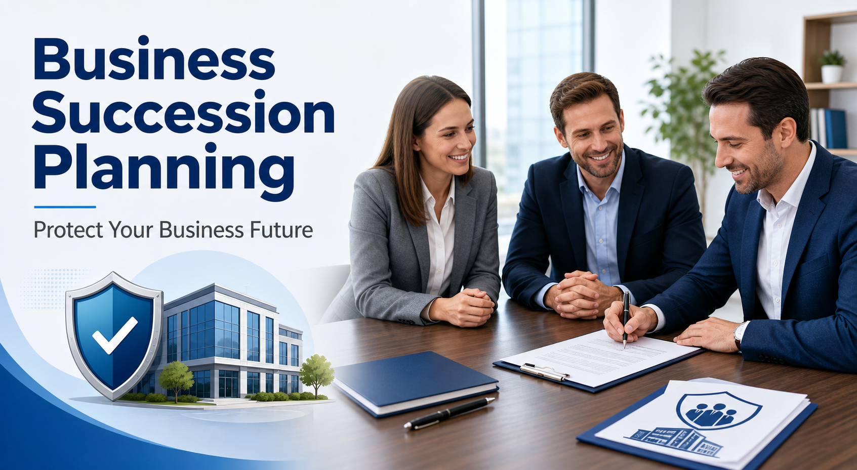Business Partners Reviewing BuySell Agreement
