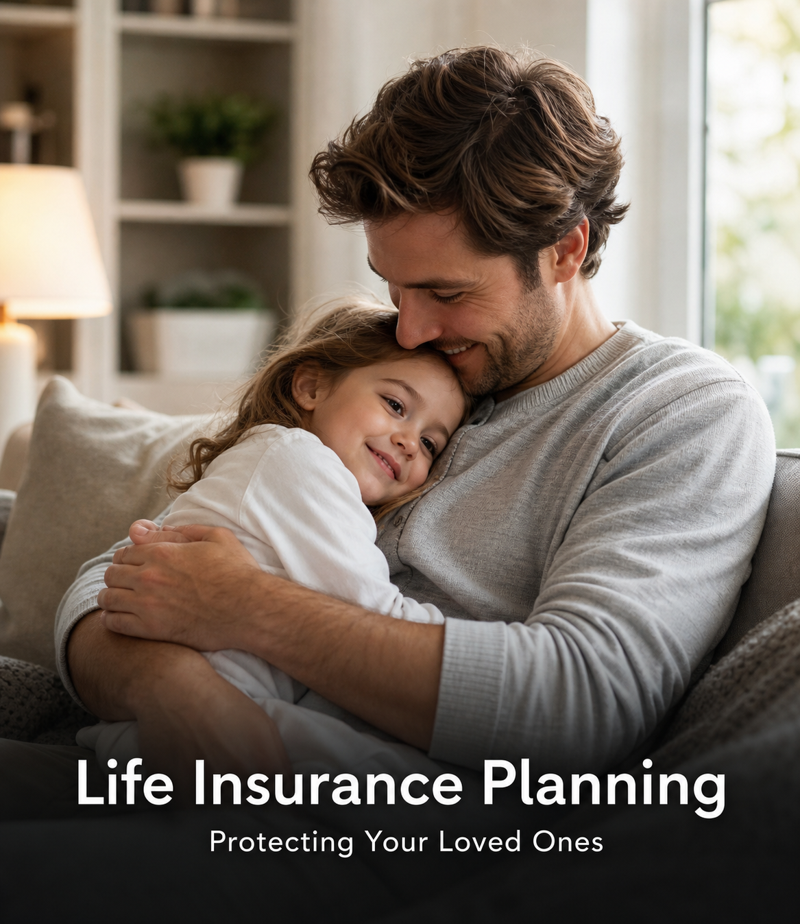 Loving Parent and Child in Warm Home Setting