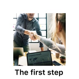 The first step